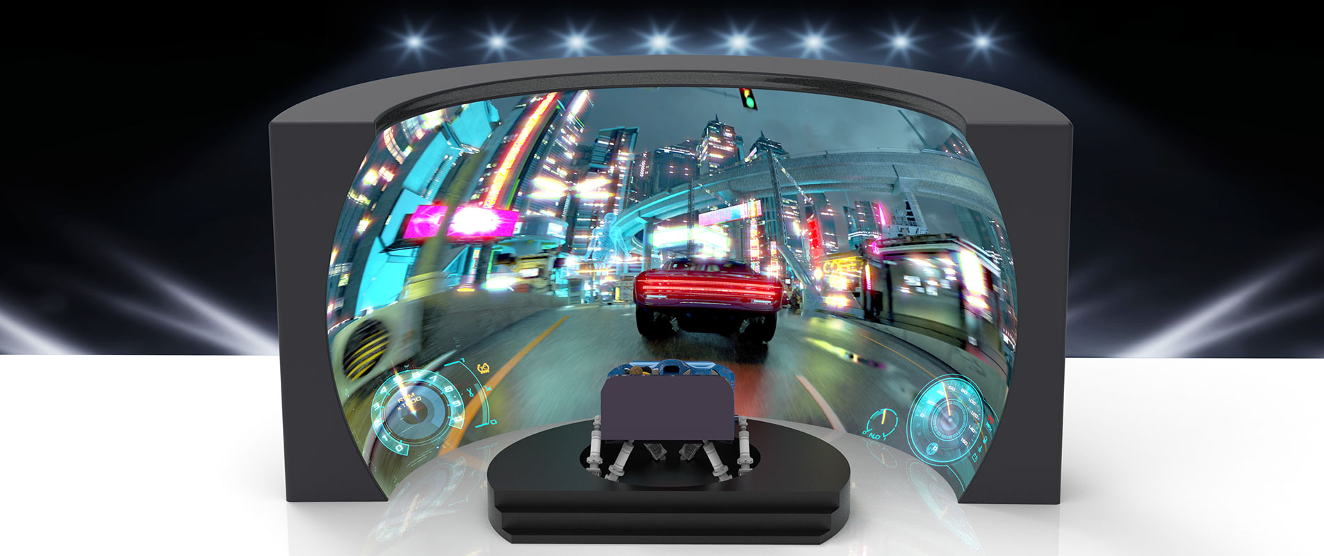 Virtual driving simulator