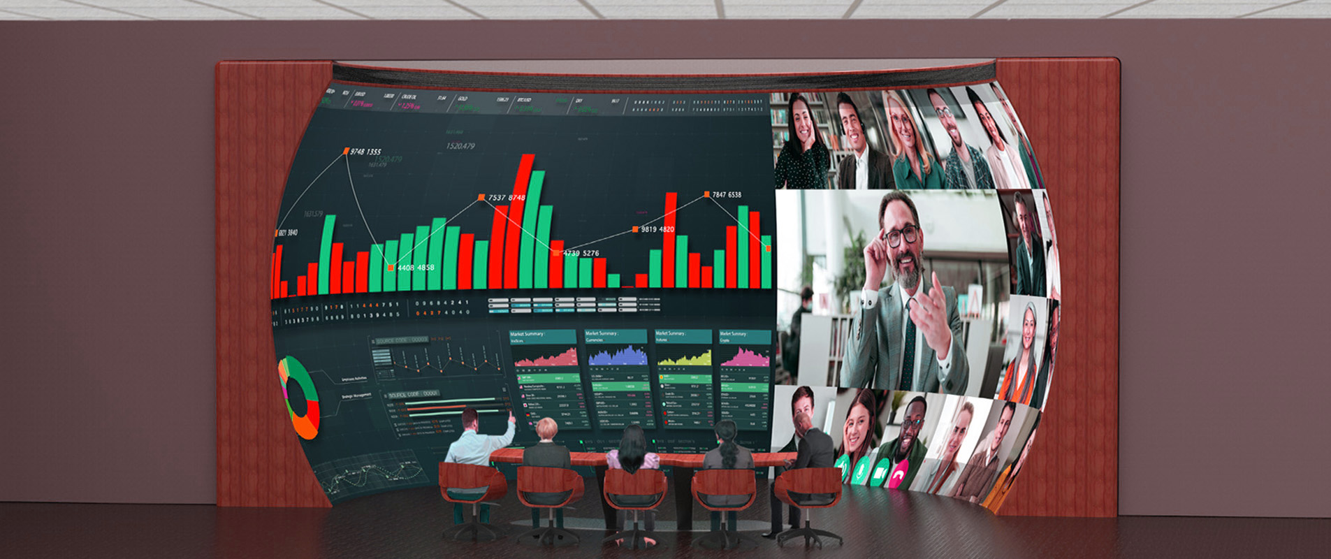 Immersive analytics devices